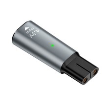 Type-C to 4.3V Charging Adapter for Philips Shavers, Aluminium, Fast Charge