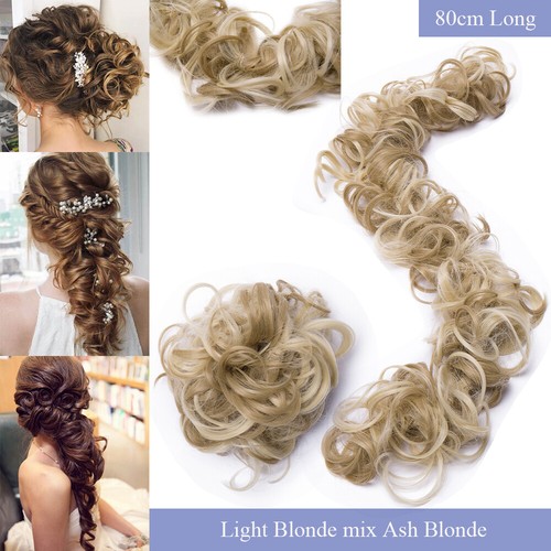 Messy bun hair piece - messy,
