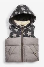 Next Boys Hooded Star Grey