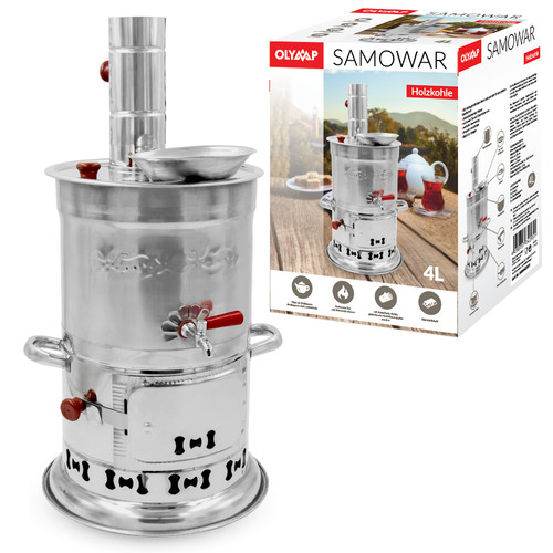 Samovar coal stainless - samovar,