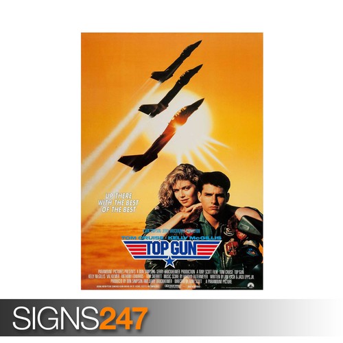 Top gun poster featuring - top,
