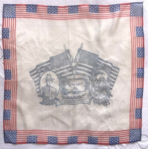 Ww1 patriotic silk - ww1,