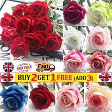 1x Artificial Silk Rose Single