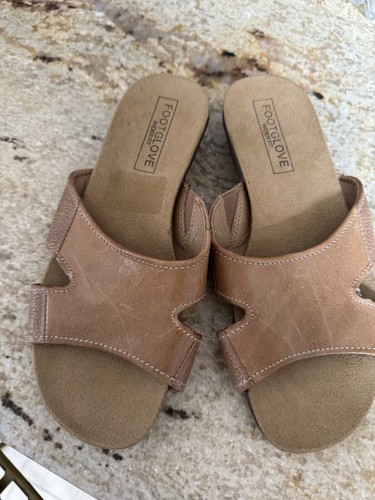 Footglove tan slip on - m&s,