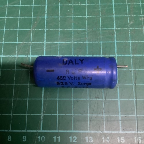 Daly 8uf 450v vintage - 8uf,