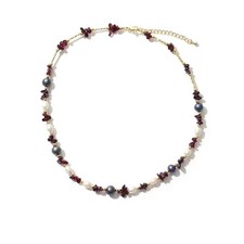 Tahitian Pearl & Garnet