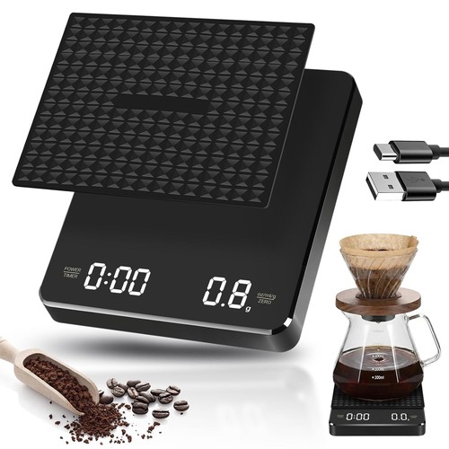 Rechargeable coffee scale - scale, with