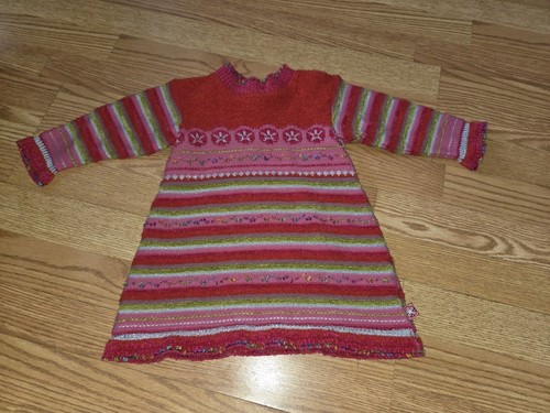 Vtg clayeux baby girl knit - girl,