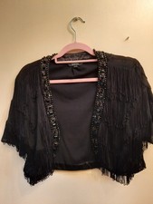 STAR WOMENS BLACK TASSLE