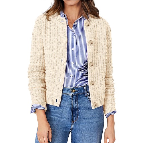 Womens button knitted - womens, up