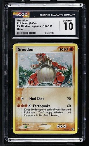 Cgc gem mint groudon - gem,