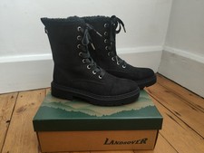 Womens Lace-up boots winter