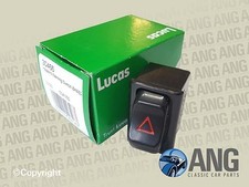 MGB, MGB-GT, MG MIDGET LUCAS HAZARD WARNING ROCKER SWITCH (BHA5267)