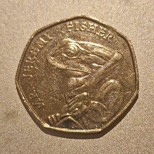 2017 50p fifty pence coin - 2017,