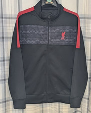 Liverpool FC - Black / Red - Football Tracksuit Top - Mens - XL