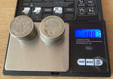 Job  lot of 17 .500 silver florins pre 1947 but  see notes