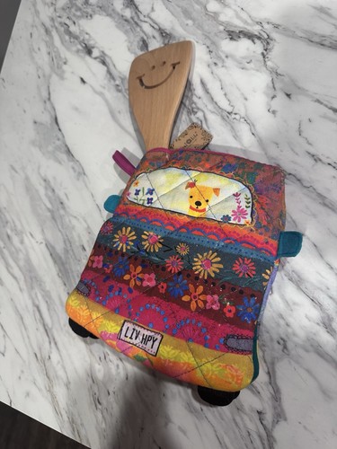 Natural life oven mitt - natural, pot