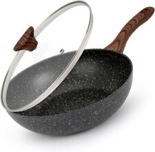 Nonstick 28cm Wok With Glass
