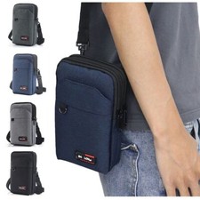 Men's Waist Bag Fanny Pack Shoulder Chest Bags Phone Travel Pouch Waterproof