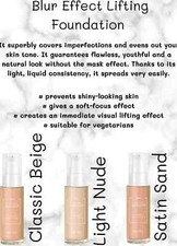 Foundations Federico Mahora, FM Makeup,  blur effect, ideal cover