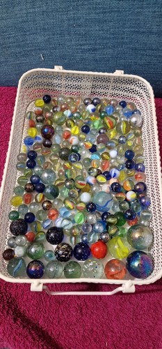 Variety glass marbles 240 - variety,