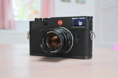 Leica m10 black - black, chrome