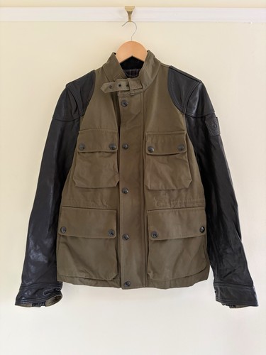 Belstaff mens leather sleeve - belstaff,