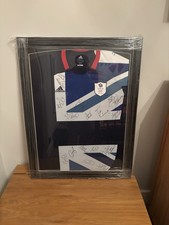 British Olympic Men’s Football Team 2012 Signed Shirt By Members Of The Team