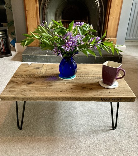 Reclaimed wood coffee table - reclaimed,