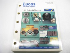 Lucas 1000 1991 Brake & Clutch