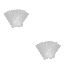 100 pcs PVA Water Soluble Bag Carp Fishing Bag for Solid Bait White