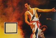 FREDDIE MERCURY Signed 14x10
