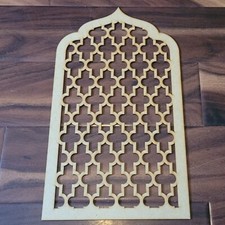 Quatrefoil Design Laser Cut