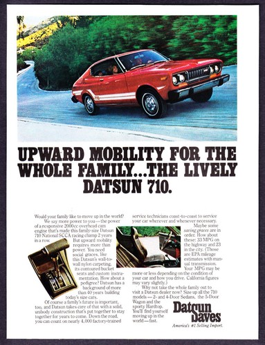 1976 datsun 710 sedan photo - datsun,