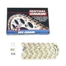 RENTHAL R1 520 HEAVY DUTY MX CHAIN GOLD MOTOCROSS CHAIN SUZUKI RM125 RM250