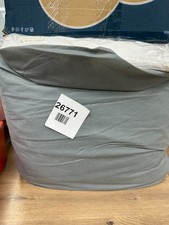 Yawn 367146 Deluxe Self-Inflating Double Airbed with Custom Fitted Sheet - White