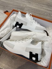 Authentic Hermes  Lift Slip-On Trainer White Size UK 8 / EU 42 