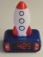 LEXIBOOK Rocket Alarm Clock