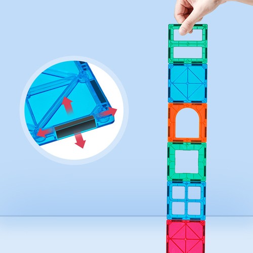 Magnetic tiles 100 - tiles,