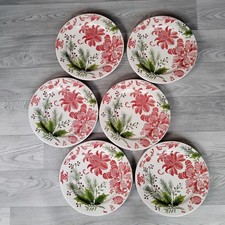 Set Of 6 Christmas Dinner Plats 29cm