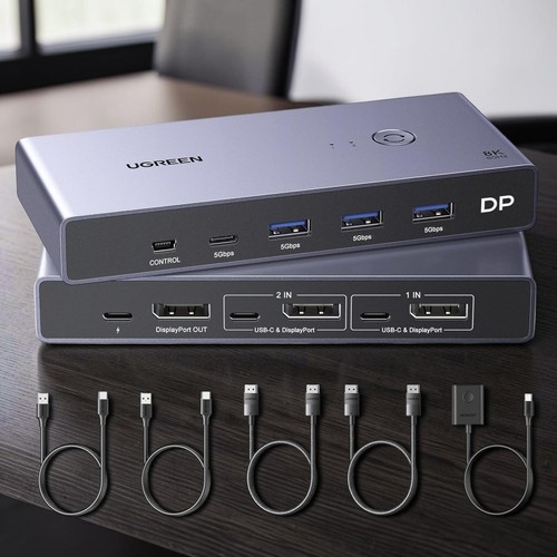 Ugreen kvm switch displayport - ugreen,
