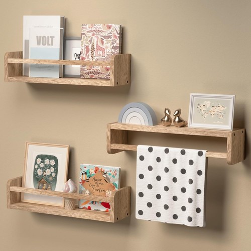 Floating shelves set 3 - shelves, of