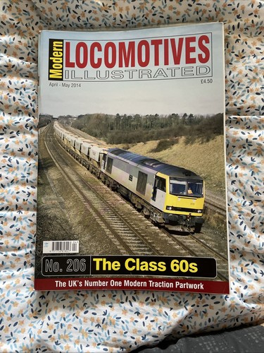 Modern locomotive illustrated