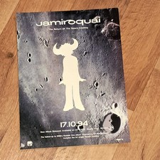 JAMIROQUAI RETURN OF THE SPACE COWBOY 1994 A4 magazine promo advert artwork Pop