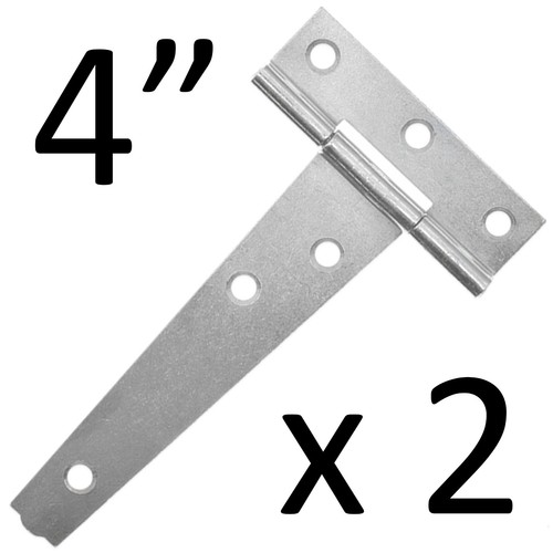 Zinc tee hinges - x,