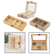 Wooden Tea Box 4/6/8