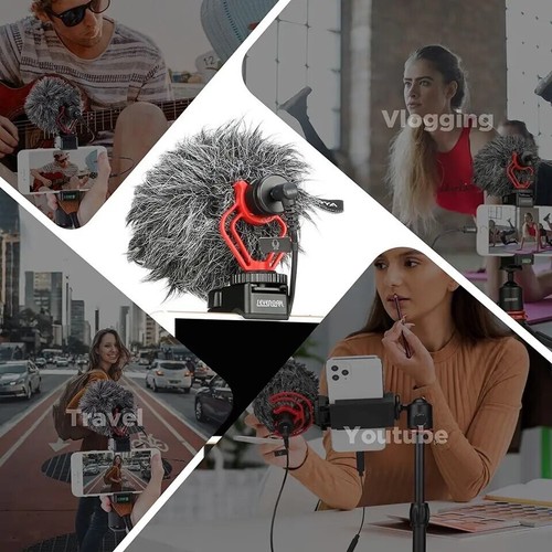 Fovitec shotgun mic camera - shotgun,
