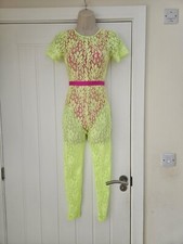 Freestyle disco Pairs Dance Costumes  U12/14 brand new