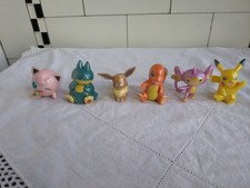 6 X Pokemon Advent Calendar Mini Figure Wicked Cool Toys Pikachu - Eevee - Aipom