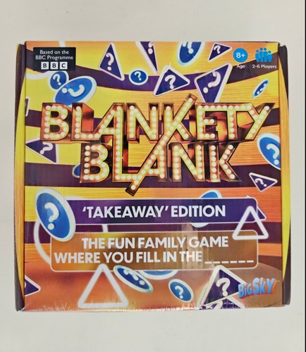 Blankety blank takeaway - blank, 'takeaway'